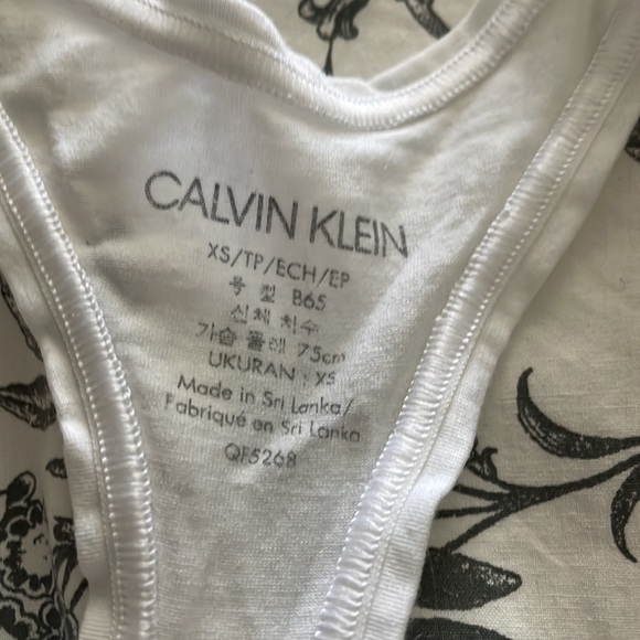 Calvin Klein Womens cotton bra XS - Picture 3 of 4